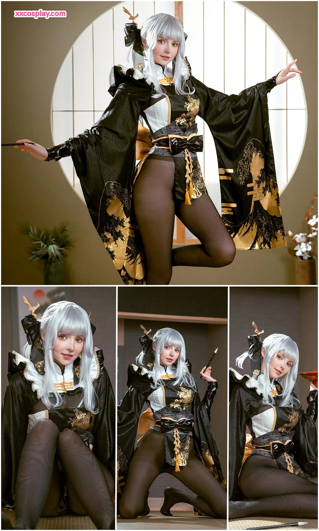 Peach Milky as Blanc (Nikke)